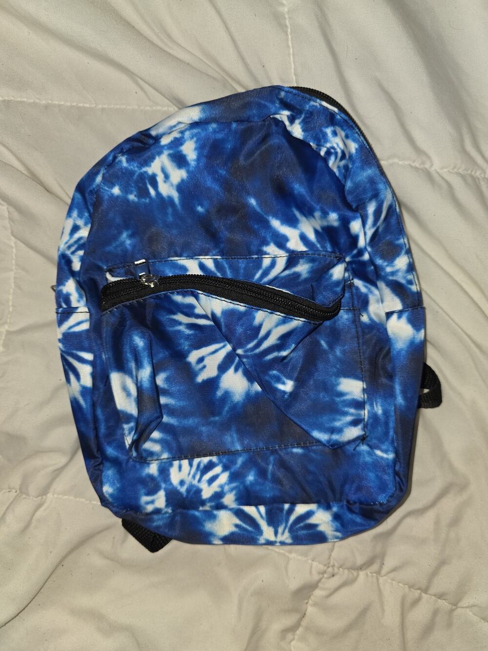 NWOT tie dye mini backpack purse bag tote bookbag!